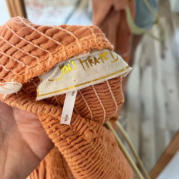 Jens pirate booty peach jumpsuit size S - Picture 5 of 8